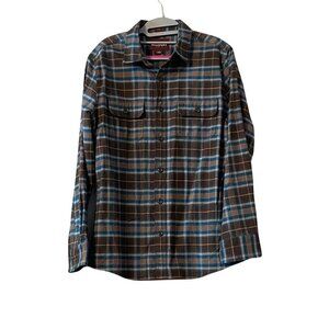 NEW Alesbury Plaid Slim Fit Button Down Shirt Sz. M